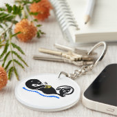 Wildlife - Schattige Zee OTTER - Natuur - Sleutelhanger (Voorkant Rechts)