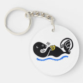 Wildlife - Schattige Zee OTTER - Natuur - Sleutelhanger (Voorkant)
