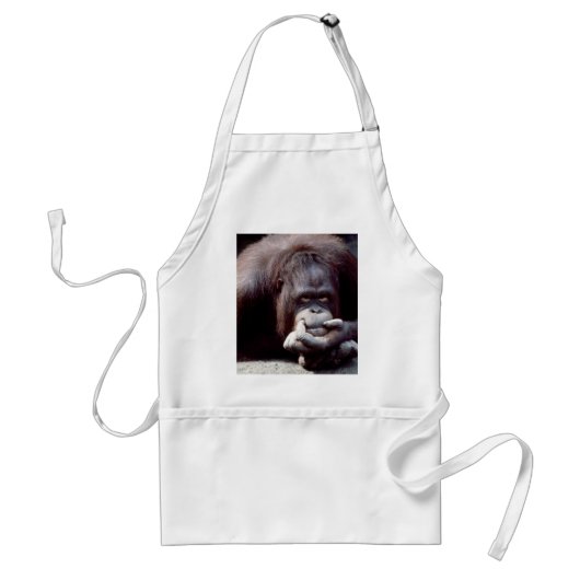 Wildlife Set - Primaten 10 Standaard Schort (Voorkant)