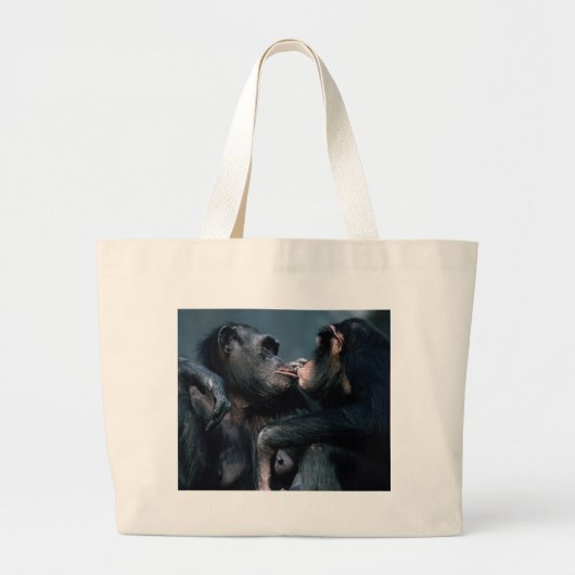 Wildlife Set - Primaten 6 Grote Tote Bag (Voorkant)