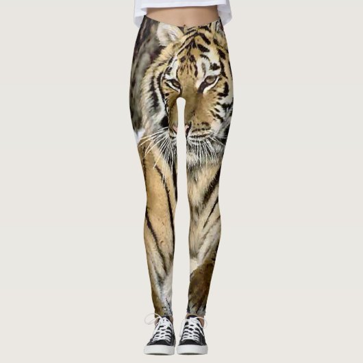 Wildlife Siberian Tiger Lover Leggings (Voorkant)