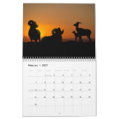 Wildlife Silhouettes Wall Calendar 2011 Kalender (Feb 2027)