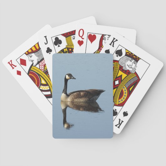Wildlife speelkaarten, Canadese gans, natuur Pokerkaarten (Achterkant)