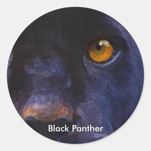 Wildlife Supporter & Dierenliefhebber Gift Items Ronde Sticker (Voorkant)