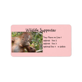 Wildlife Supporter Etiket