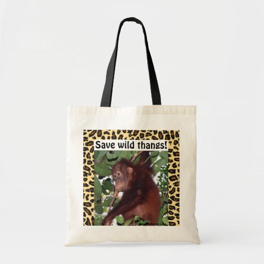 Wildlife Sweet Baby Animal Tote Bag (Voorkant)