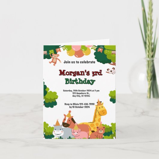 Wildlife thema (Voorkant)