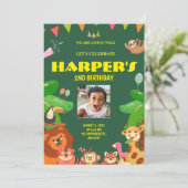 Wildlife thema kaart (Staand voorkant)