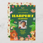 Wildlife thema kaart (Voorkant / Achterkant)