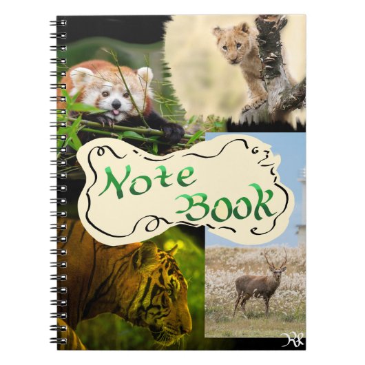 Wildlife-thema notitieboek (Voorkant)
