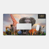 wildlife-themed desk mat featuring stunning,  (Keyboard & Muis)