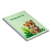Wildlife Themed Notebook with Name Notitieboek (Rechterzijde)