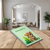 Wildlife Themed Notebook with Name Notitieboek