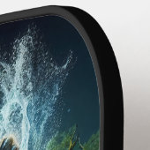 Wildlife Tiger Splash Pickleball Paddle (Links Detail)