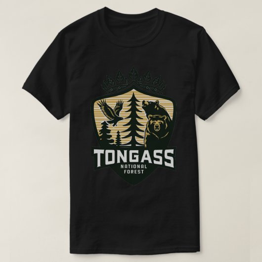 Wildlife Tongass National Forest T-shirt (Design voorkant)