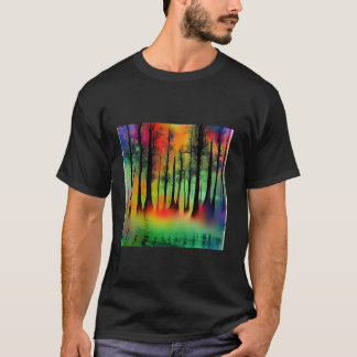 Wildlife Trees Natuur Bos Bergen Outdo T-shirt