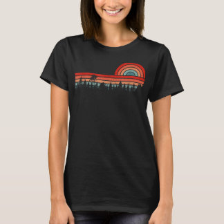 Wildlife Trees Outdoors Natuur Retro Forest Graphi T-shirt