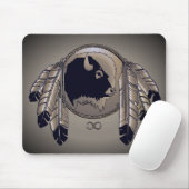 Wildlife van de eerste Naties geeft standaard art  Muismat (Met muis)