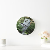 Wildlife White Owl Photo Ronde Klok (Huis)