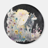 Wildlife Wolf Magneet (Voorkant)