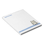 Wildlife Wolf Note Pad Notitieblok (Schuin)