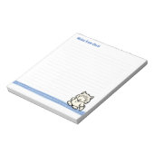 Wildlife Wolf Note Pad Notitieblok (Linkerzijde)