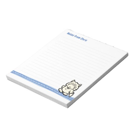 Wildlife Wolf Note Pad Notitieblok (Linkerzijde)