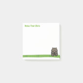 Wildlife Wombat Post-It Notes (Voorkant)