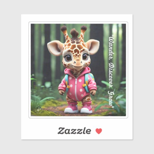 Wildlife Wonder Kind Sticker (Vel)