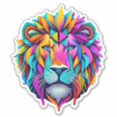 Wildlife Wonders Lion Sticker Delights (Voorkant)