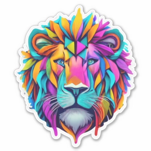 Wildlife Wonders Lion Sticker Delights (Voorkant)