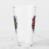 Wildlife World Unity Voetbal Dierenkunst 2026 Glas (Links)