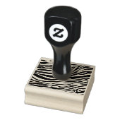 Wildlife Zebra Stripes Patroon Rubberstempel (Stempel)