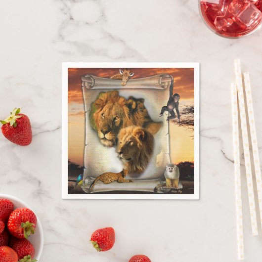 Wildlion uit Afrika Servet (Insitu)