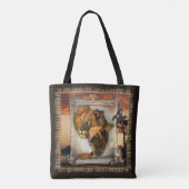 Wildlionen uit Afrika Tote Bag (Achterkant)