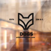 Wildlivelihoods.com Wolf Decal (Vel 2)