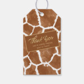 Wildly Happy Bachelorette Bedankt Giraffe ID1152 Cadeaulabel (Voorkant)
