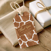 Wildly Happy Bachelorette Bedankt Giraffe ID1152 Cadeaulabel