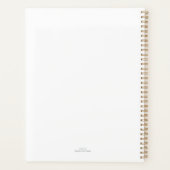 Wildly Punny — Wat de Vos? Minimalistische Punstku Planner (Achterkant)