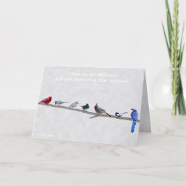 Wildness: een beschaving buiten ons. Thoreau Feestdagen Kaart