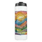 Wildness is a necessity save our public lands thermosbeker (Voorkant)