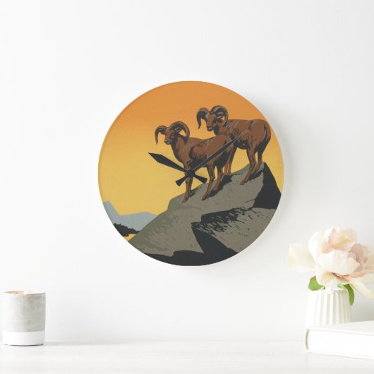 wildparken met WPA Grote Klok (Huis)