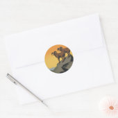 wildparken met WPA Ronde Sticker (Envelop)