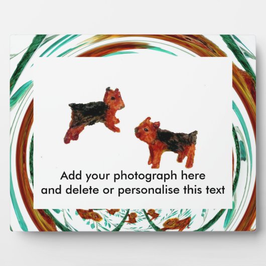 wildpatroon fotoplaat (Voorkant)