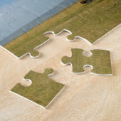 Wildritauto op open Afrikaanse vlaktes Legpuzzel (Zijkant)