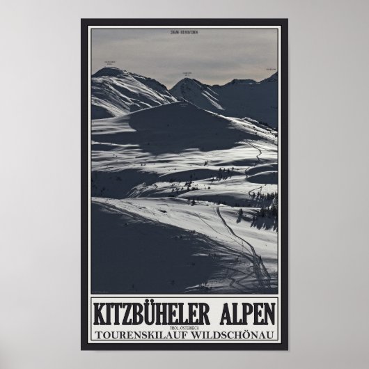 Wildschönau - Alpine Touring Poster (Voorkant)