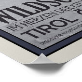 Wildschönau Poster (Hoek)