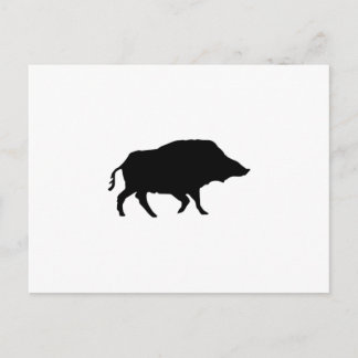 Wildschwein Briefkaart