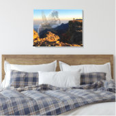 WildSpirits Canvas Afdrukken van Mustang Meg (Insitu (Slaapkamer))
