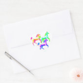 Wildste paarden hart sticker (Envelop)